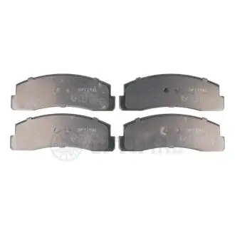 KLOCKI HAMULCOWE LADA NIVA CLOSED OFF-ROAD VEHICLE (2121, 2131), NIVA II (2123) 76-10 PRZOD SZT Optimal BP09205
