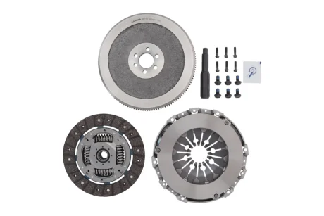 Демпфер + комплект зчеплення VW Caddy III 1.9TDI/2.0TDI 07- 62/77/81/103kw (+вижимний) KAMOKA KC116
