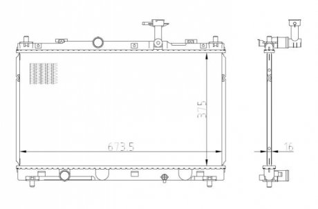 Автозапчасть NRF 550031