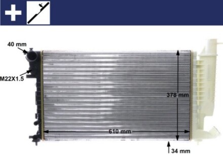 Автозапчасть MAHLE / KNECHT CR498000S