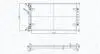 VW Радиатор охлаждения Caddy II,Polo,Seat MAGNETI MARELLI 350213167700 (фото 1)