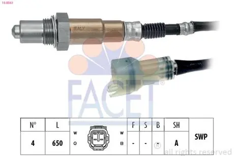 SONDA LAMBDA FACET 108563