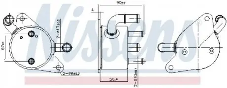 Автозапчасть NISSENS 91284