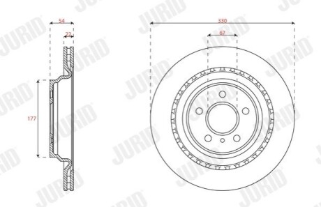 Автозапчасть Jurid 563348JC