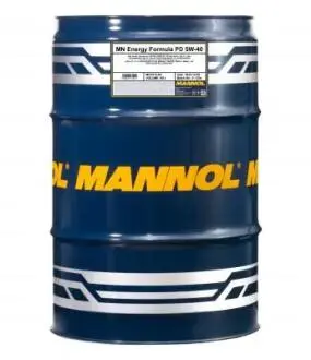 MANNOL FORMULA PD 5W40 60L SN, C3, VW502.00/505.01, BMW LL-04 MB229.31 SCT / MANNOL MN791360