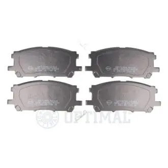 KLOCKI HAMULCOWE LEXUS RX (U3) TOYOTA HARRIER (U3) 03-13 PRZOD SZT Optimal BP12168