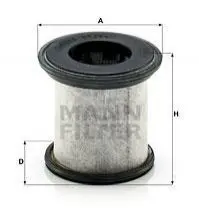 Фільтр, система вентиляції картера MANN LC16001X (фото 1)