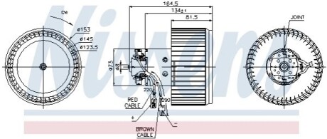 Автозапчасть NISSENS 87093