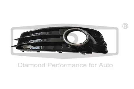 Решетка противотуманной фары левая черная спорт Audi A3 (08-13) DP DPA 88071884102