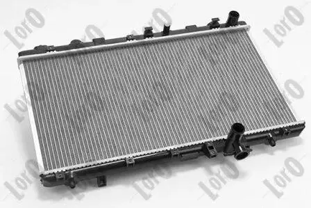 Радіатор системи охолодження FIAT SEDICI 1.6 06- Abakus 0500170008B
