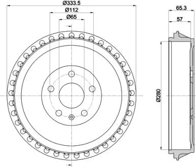 Автозапчасть HELLA 8DT355303491