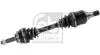 Піввісь (передня) (L) Toyota Avensis 2.0D 03-08 (26z/24z) (+ABS 48T) FEBI BILSTEIN 183786 (фото 1)