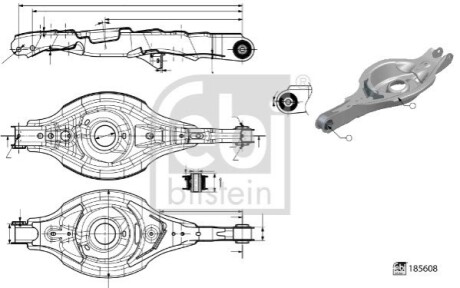 Автозапчасть FEBI BILSTEIN 185608