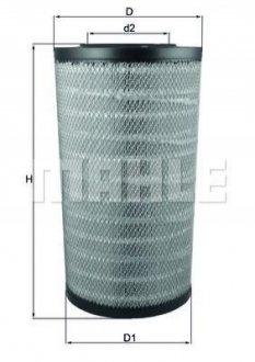 Air Filter MAHLE / KNECHT LX3753 (фото 1)