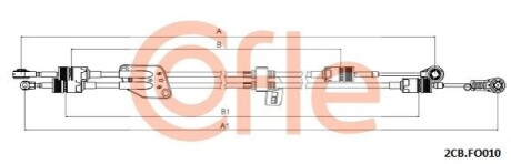 Автозапчасть COFLE 2CBFO010