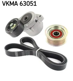 ZESTAW PASKA KLINOWEGO VKMA 63051 HONDA CIVIC 2,2CTDI 06- SKF VKMA63051