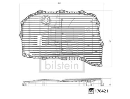 Автозапчасть FEBI BILSTEIN 178421