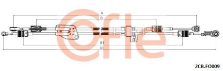 Автозапчасть COFLE 2CBFO009