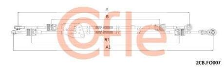 Автозапчасть COFLE 2CBFO007