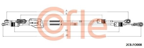 Автозапчасть COFLE 2CBFO008