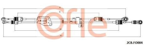 Автозапчасть COFLE 2CBFO004