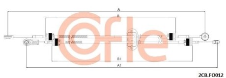 Автозапчасть COFLE 2CBFO012