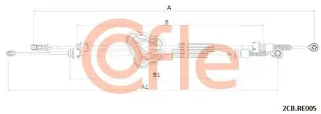 Автозапчасть COFLE 2CBRE005