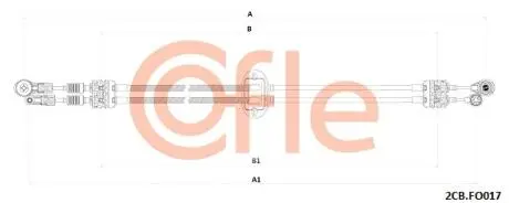Автозапчасть COFLE 2CBFO017