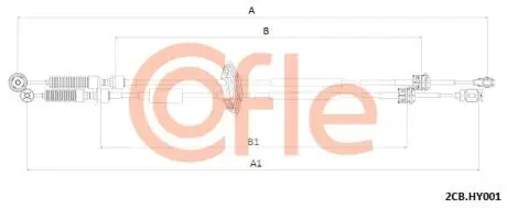 Автозапчасть COFLE 2CBHY001