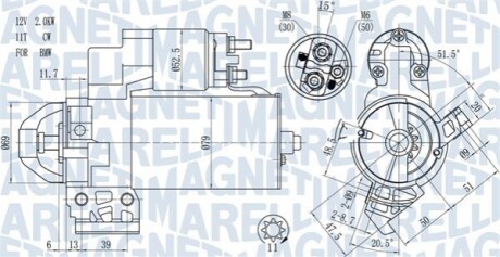 Автозапчасть MAGNETI MARELLI 063721466010