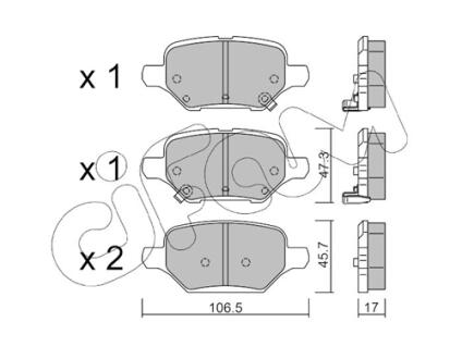 Автозапчасть CIFAM 82212130