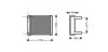 AVA DB Радіатор опалення B901, B902, B903, B904 AVA COOLING MSA6385 (фото 1)
