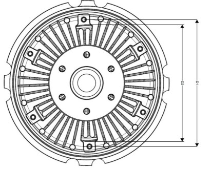 Автозапчасть NRF 49777