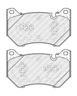 Колодки гальмівні (передні) Audi Q5 19- (Brembo) FERODO FDB5291