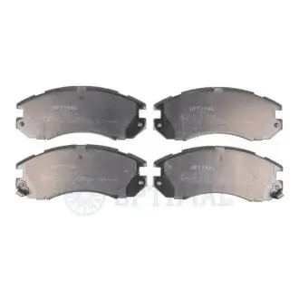 Гальмівні колодки, дискове гальмо (набір) Optimal 9686 (фото 1)