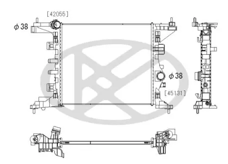 Автозапчасть KOYORAD PL463604