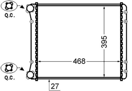 Автозапчасть MAHLE / KNECHT CR1418000S