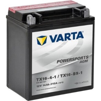 AKUMULATOR 14AH/210AH 12V / MOTOCYKLE AGM VARTA 514901021