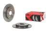 TARCZA HAMULC. TOYOTA YARIS 05-14 TYŁ BREMBO 08A5341X (фото 2)