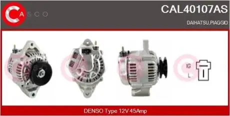 Генератор CASCO CAL40107AS