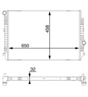 Автозапчасть MAHLE / KNECHT CR1593000S