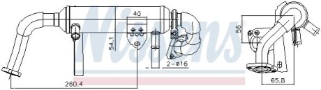 Автозапчасть NISSENS 989482