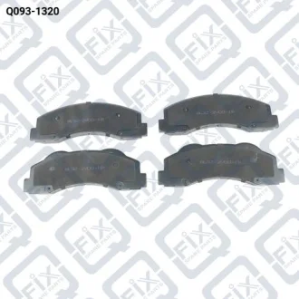 КОЛОДКИ ТОРМОЗНЫЕ ПЕРЕДНИЕ ДИСКОВЫЕ Q-fix Q093-1320