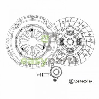 Автозапчасть BLUE PRINT ADBP300119