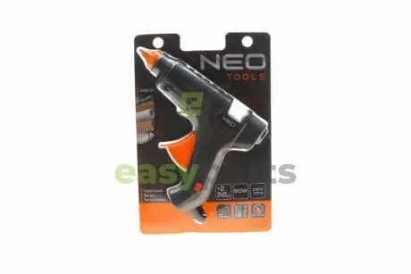 Фото 1 - пістолет термоклейовий (230V/60W діаметр клейового стержня 11mm) NEO TOOLS 17-090 Пістолет термоклейовий (230V/60W діаметр клейового стержня 11mm) NEO TOOLS 17-090 (фото 1)