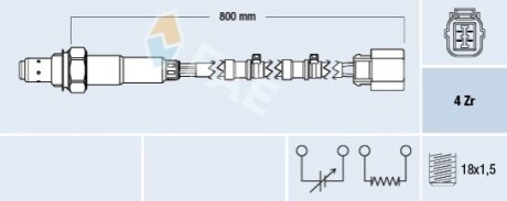Лямбда-зонд FAE 77708