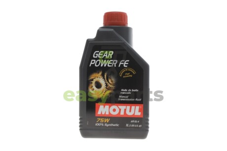 Олива 75W Gear Power FE (1L) (111148) MOTUL 823801