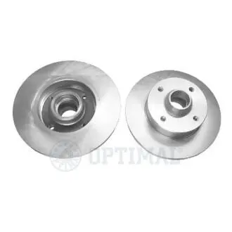 Диск гальмівний (задній) VW Golf/Passat 83-02 (226x10) Optimal BS0240C