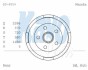 MAZDA Гальмівний барабан 626 III Hatchback (GD) 2.0 D 87-91 KAVO PARTS BD-4854 (фото 1)