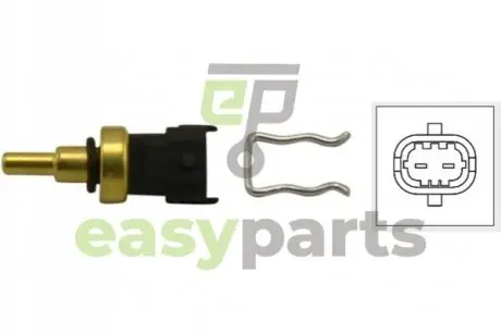 FIAT Датчик температуры Doblo 1.6d,Chevrolet Aveo KAVO PARTS ECT-1014